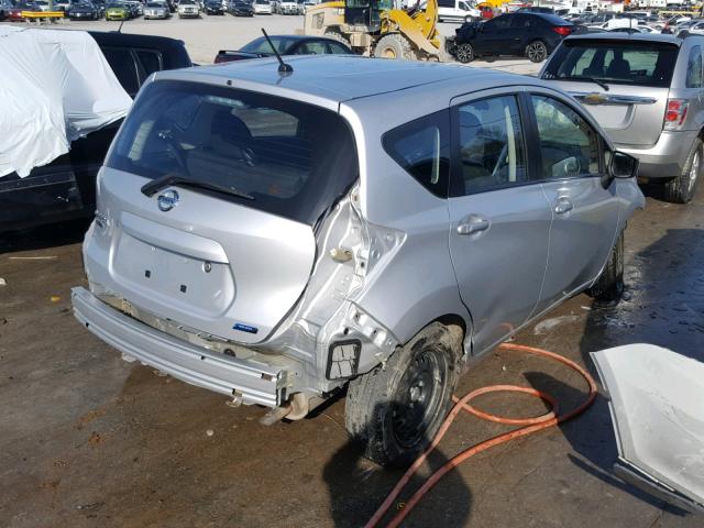 3N1CE2CP2GL389274 - 2016 NISSAN VERSA NOTE SILVER photo 4