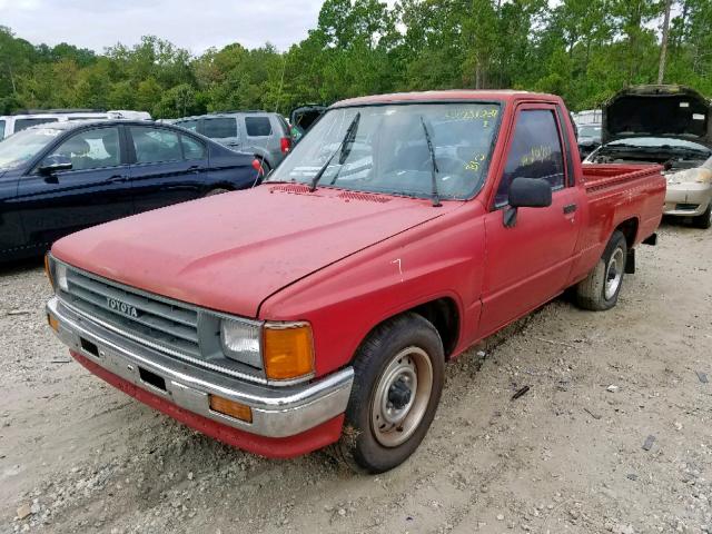 JT4RN50R9J0351608 - 1988 TOYOTA PICKUP 1/2 RED photo 2