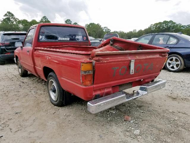 JT4RN50R9J0351608 - 1988 TOYOTA PICKUP 1/2 RED photo 3