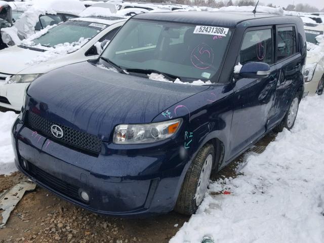 JTLKE50E481030907 - 2008 TOYOTA SCION XB 蓝色 照片 2