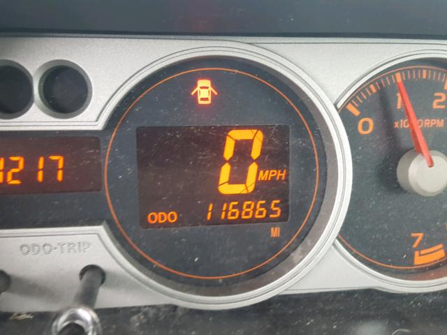 JTLKE50E481030907 - 2008 TOYOTA SCION XB 蓝色 照片 8