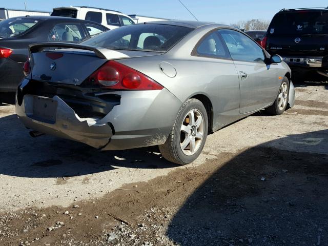 1ZWFT61L3Y5615288 - 2000 MERCURY COUGAR V6 BEIGE photo 4