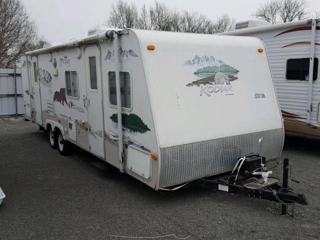 47CTS5N267L120892 - 2007 OTHE 28 TRAILER BEIGE photo 1