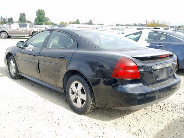 2G2WP552661132694 - 2006 PONTIAC GRAND PRIX BLACK photo 3