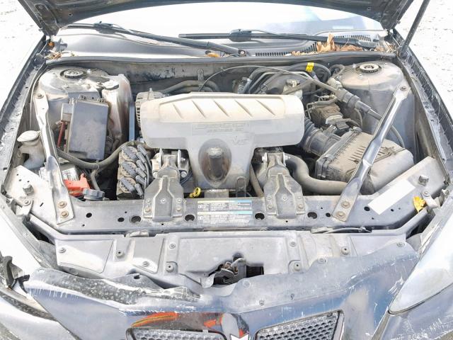 2G2WP552661132694 - 2006 PONTIAC GRAND PRIX BLACK photo 7