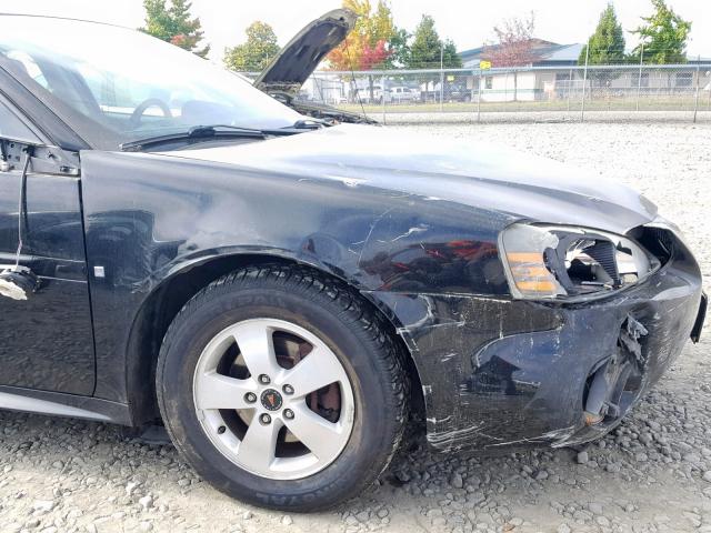 2G2WP552661132694 - 2006 PONTIAC GRAND PRIX BLACK photo 9