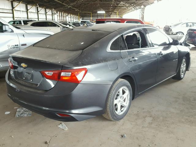 1G1ZB5STXHF221399 - 2017 CHEVROLET MALIBU LS 石墨色 照片 4