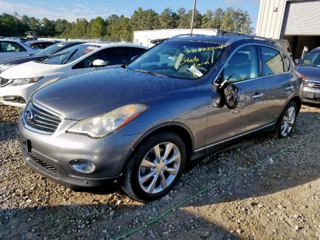 JN1AJ0HR4BM852158 - 2011 INFINITI EX35 BASE GRAY photo 2