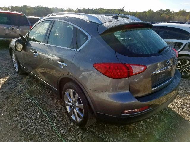 JN1AJ0HR4BM852158 - 2011 INFINITI EX35 BASE GRAY photo 3