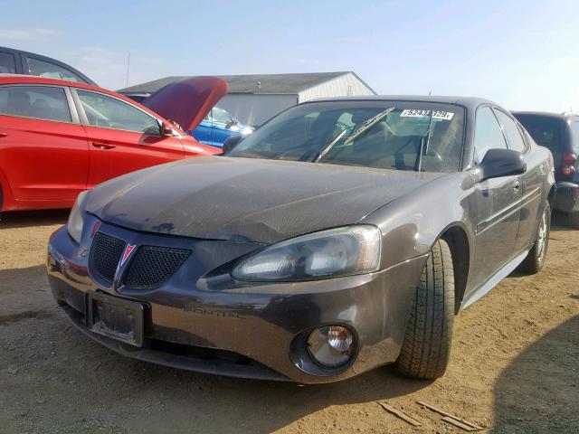 2G2WP552781134392 - 2008 PONTIAC GRAND PRIX BLACK photo 2