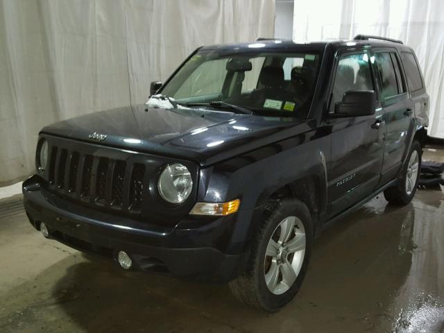 1C4NJRAB7FD175774 - 2015 JEEP PATRIOT BLACK photo 2