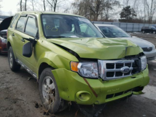 1FMCU9C76CKA32423 - 2012 FORD ESCAPE XLS GREEN photo 1