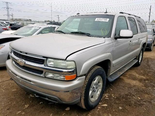 1GNFK16Z34J128613 - 2004 CHEVROLET SUBURBAN K SILVER photo 2