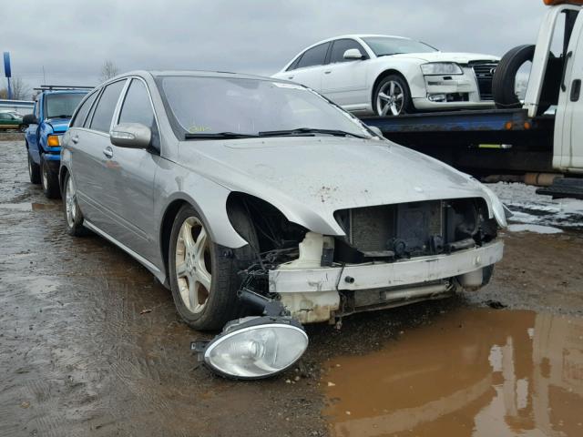 4JGCB65E86A002737 - 2006 MERCEDES-BENZ R 350 GRAY photo 1