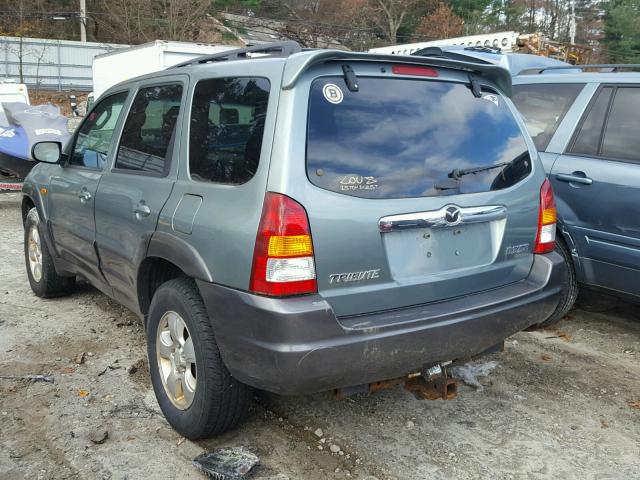 4F2CZ96143KM54641 - 2003 MAZDA TRIBUTE ES TURQUOISE photo 3