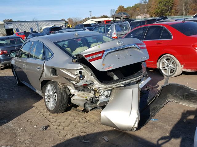 4T1BK1EB3HU255745 - 2017 TOYOTA AVALON XLE TAN photo 3