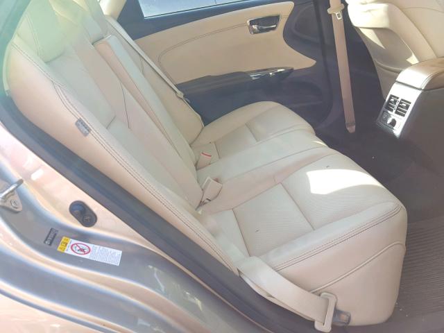 4T1BK1EB3HU255745 - 2017 TOYOTA AVALON XLE TAN photo 6