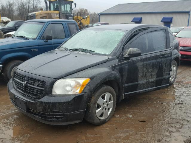 1B3HB28CX9D161731 - 2009 DODGE CALIBER SE BLACK photo 2