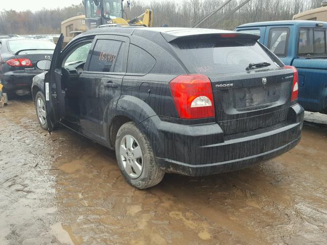 1B3HB28CX9D161731 - 2009 DODGE CALIBER SE BLACK photo 3