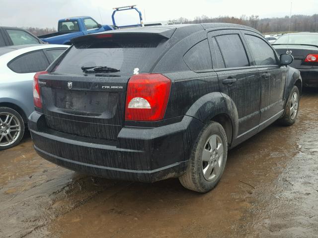 1B3HB28CX9D161731 - 2009 DODGE CALIBER SE BLACK photo 4