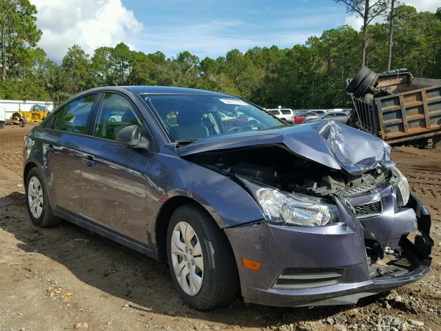 1G1PA5SG2D7119032 - 2013 CHEVROLET CRUZE LS GRAY photo 1