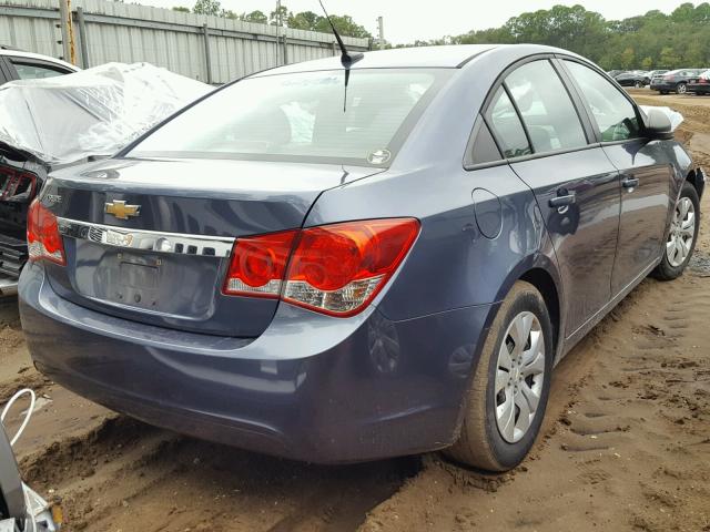 1G1PA5SG2D7119032 - 2013 CHEVROLET CRUZE LS GRAY photo 4