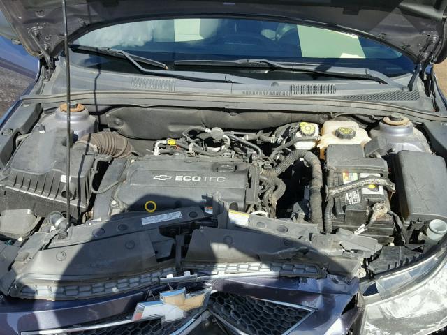 1G1PA5SG2D7119032 - 2013 CHEVROLET CRUZE LS GRAY photo 7