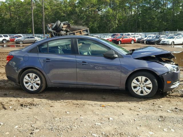 1G1PA5SG2D7119032 - 2013 CHEVROLET CRUZE LS GRAY photo 9