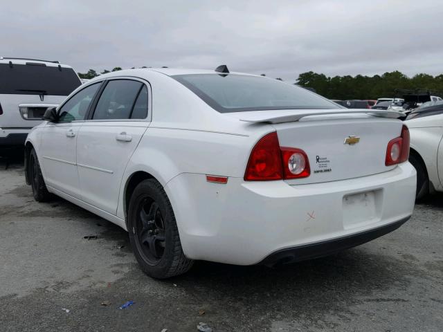 1G1ZA5E07CF395380 - 2012 CHEVROLET MALIBU LS Ақ фото 3