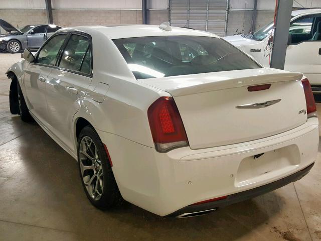 2C3CCABGXJH266471 - 2018 CHRYSLER 300 S WHITE photo 3