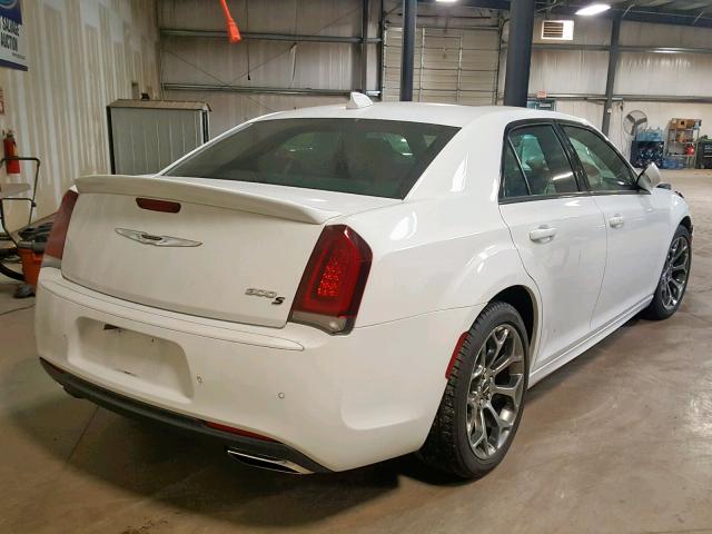 2C3CCABGXJH266471 - 2018 CHRYSLER 300 S WHITE photo 4