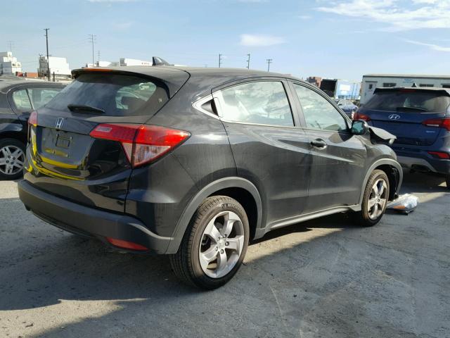 3CZRU5H33JG702053 - 2018 HONDA HR-V LX CHARCOAL photo 4