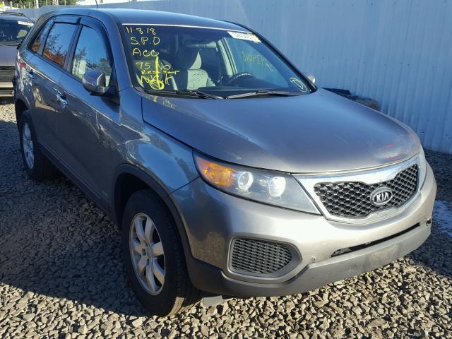 5XYKTDA69DG386539 - 2013 KIA SORENTO LX CHARCOAL photo 1