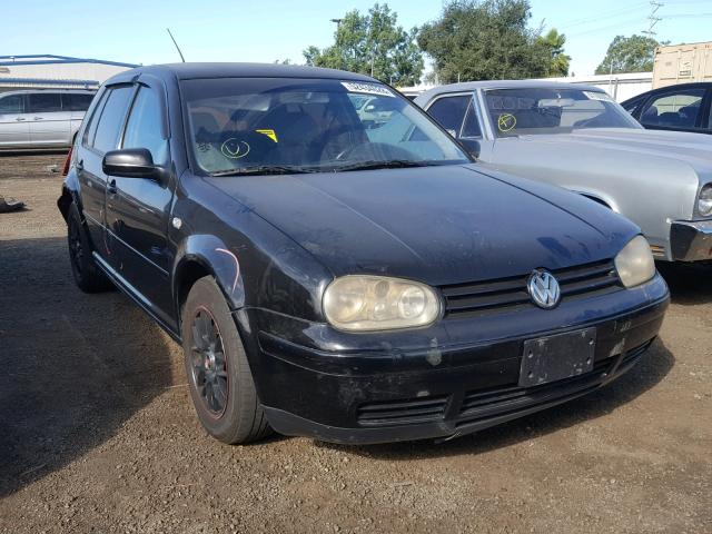 9BWFL61J454015859 - 2005 VOLKSWAGEN GOLF GL BLACK photo 1