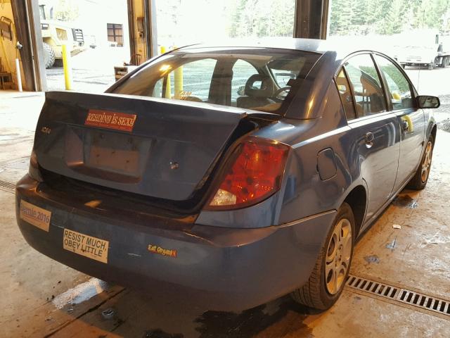 1G8AJ54F45Z122659 - 2005 SATURN ION LEVEL TEAL photo 4