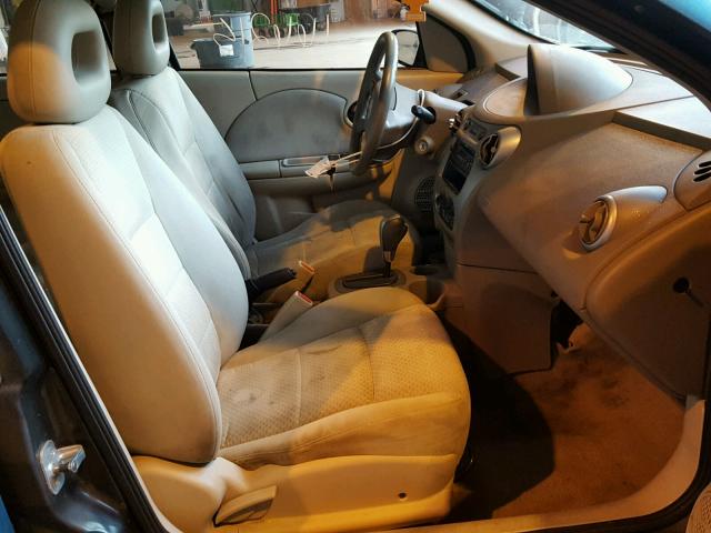 1G8AJ54F45Z122659 - 2005 SATURN ION LEVEL TEAL photo 5