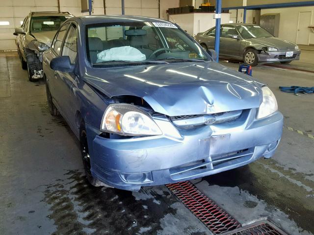 KNADC125246299174 - 2004 KIA RIO BLUE photo 1