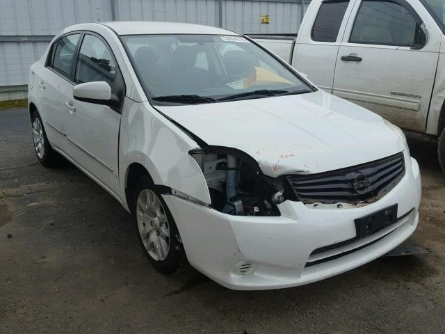 3N1AB6AP0BL700199 - 2011 NISSAN SENTRA 2.0 WHITE photo 1