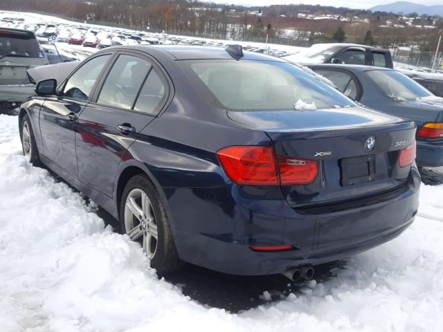 WBA3B3C5XDF537183 - 2013 BMW 328 XI BLUE photo 3