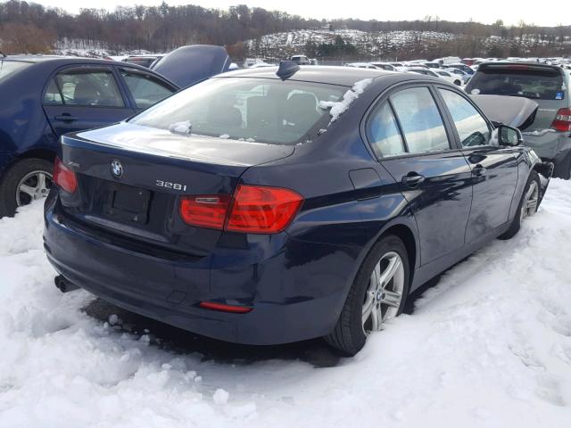 WBA3B3C5XDF537183 - 2013 BMW 328 XI BLUE photo 4