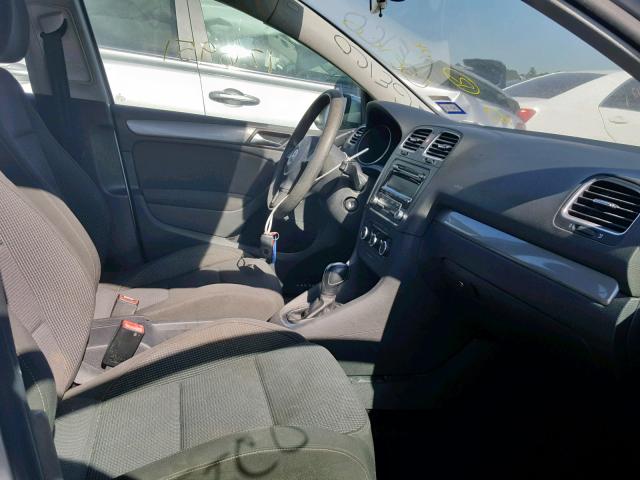 WVWDB7AJ9CW291837 - 2012 VOLKSWAGEN GOLF 银色 照片 5