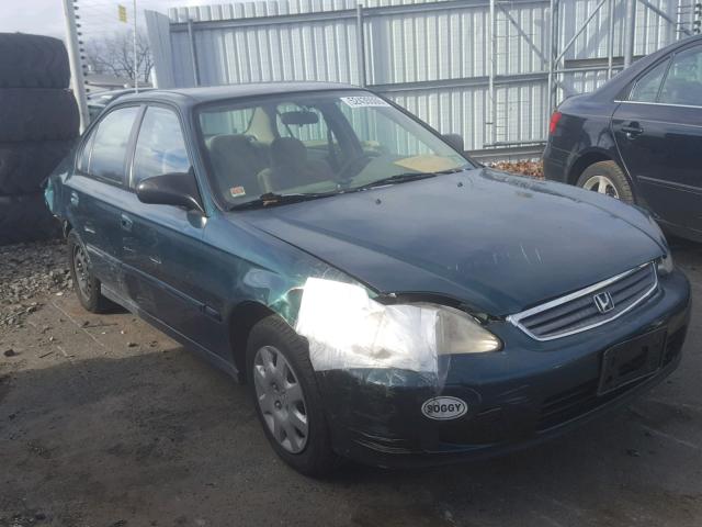 2HGEJ6615YH547022 - 2000 HONDA CIVIC BASE Yaşıl foto 1
