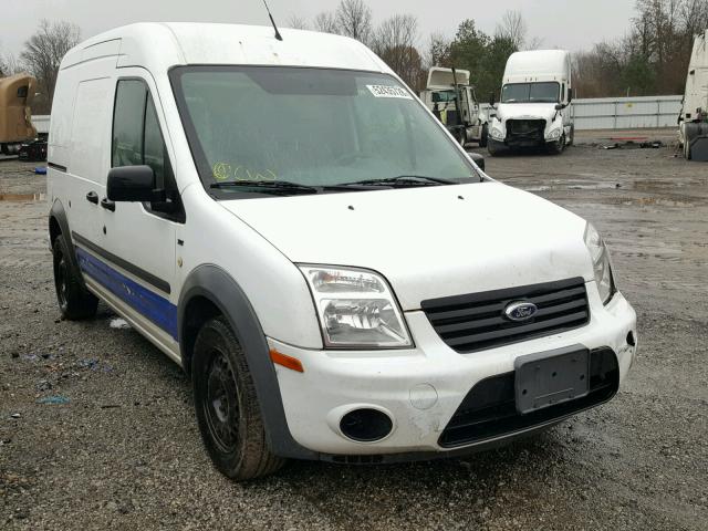 NM0LS7DNXDT153816 - 2013 FORD TRANSIT CO WHITE photo 1