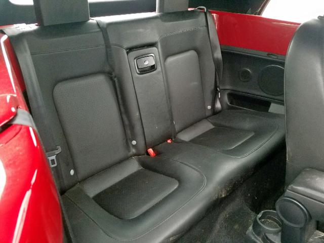 3VWRF31Y79M410345 - 2009 VOLKSWAGEN NEW BEETLE 红色 照片 6
