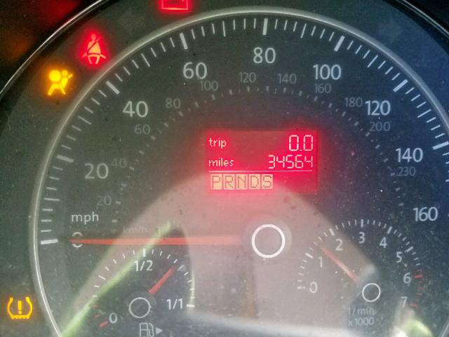 3VWRF31Y79M410345 - 2009 VOLKSWAGEN NEW BEETLE 红色 照片 8