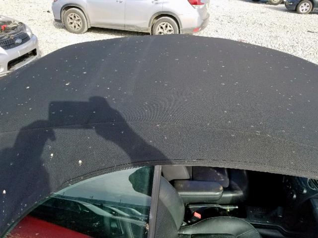 3VWRF31Y79M410345 - 2009 VOLKSWAGEN NEW BEETLE 红色 照片 9