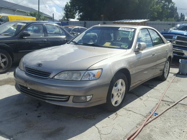 JT8BF28G3Y0269110 - 2000 LEXUS ES 300 BEIGE photo 2