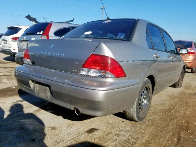 JA3AJ26E33U097948 - 2003 MITSUBISHI LANCER ES GRAY photo 4