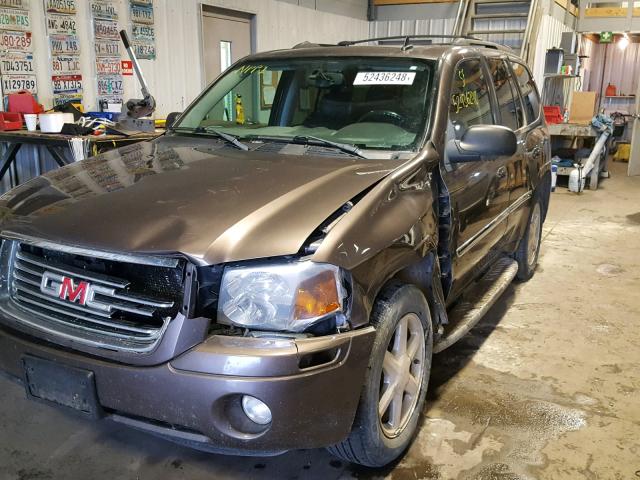 1GKDT13S382146490 - 2008 GMC ENVOY BROWN photo 2