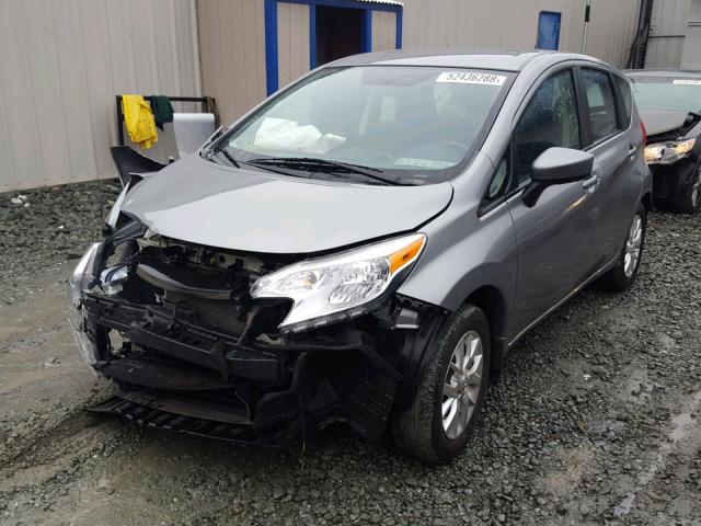 3N1CE2CP5FL429555 - 2015 NISSAN VERSA NOTE SILVER photo 2